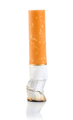 Cigarette butt (Clipping Path)