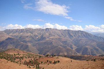 Montagne du Haut-Atlas, Maroc