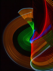 Lightpainting Textur