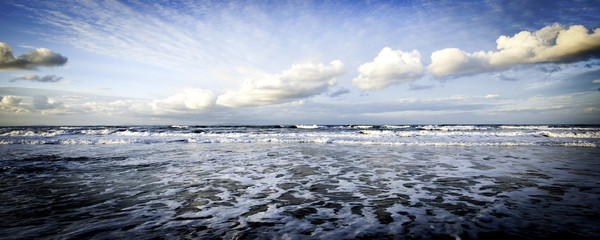 Obraz premium sea winter dramatic