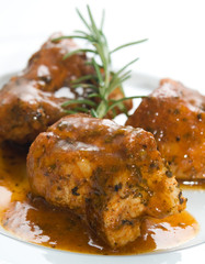 petto di pollo al forno con spezie e curry