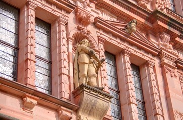 façade d'un chateau allemand
