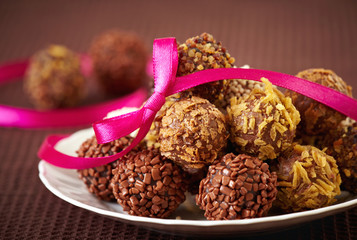 chocolate truffles