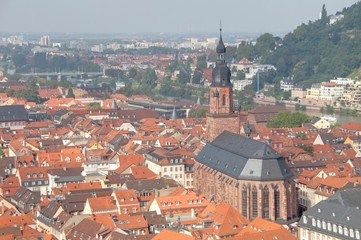 Obraz premium vue sur heidelberg