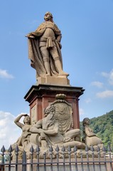 Fototapeta na wymiar statue à heidelberg