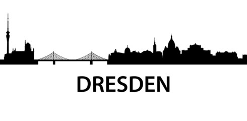 Obraz premium Skyline Dresden