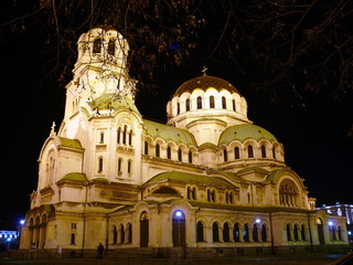 Fototapeta na wymiar Katedra Aleksandra Newskiego. Sofia, Bulgaria