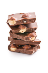 chocolate with hazelnuts