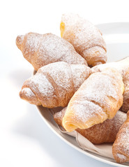 Croissant con crema