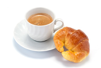 Café et croissants