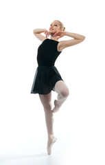 a young wonderful ballerina