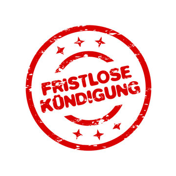 Fristlose K&uuml;ndigung