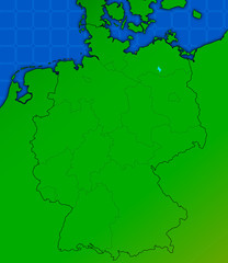 mappa germania