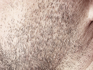 unshaved