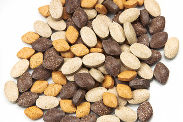 plant pills isolated in white