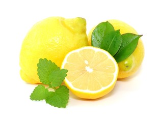 Zitronensaft, Minze