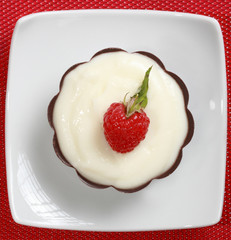 fancy pudding dessert