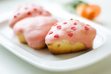 heart shape cakes