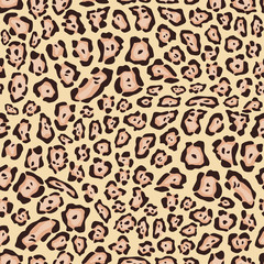 Seamless background with gepard skin pattern