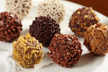chocolate truffles