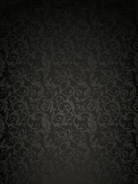 Wallpaper Pattern, black