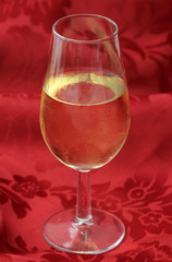 Cup sherry, fine wine