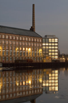 Nachtaufnahme KWO und HTW in Obersch&ouml;neweide