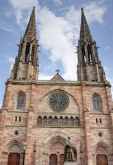 Fototapeta premium eglise alsacienne