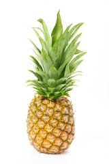 Fototapeta premium Pineapple is isolated on a white background
