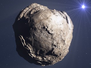 Asteroid - obrazy, fototapety, plakaty
