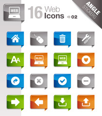 Angle Stickers - web icons 02