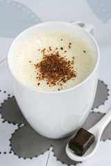 Flan Vanille Choc Fleur