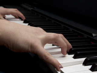 Obraz premium Klavier spielen