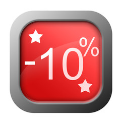 Icône - Moins 10%