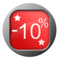 Icône - Moins 10%