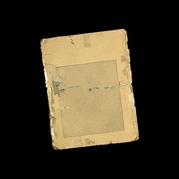 carta vintage sfondo nero