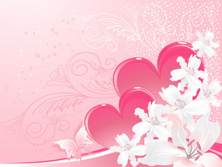 Lily white and valentine,s day