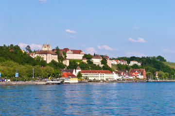 Fototapeta na wymiar Meersburg na Jeziorze Bodeńskim