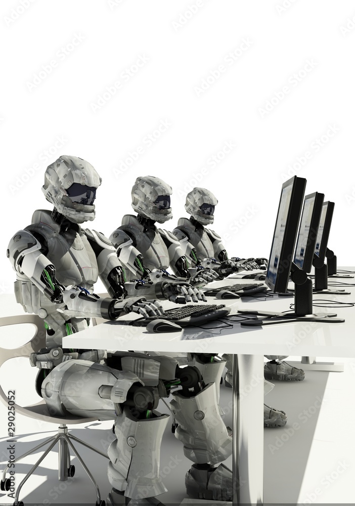 Poster the robots
