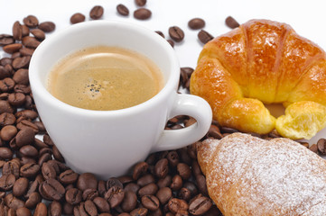Caffè e croissant