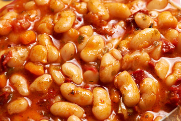 Bulgarian haricot stew dish