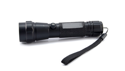 black flashlight