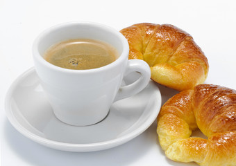 Caffè espresso e brioches
