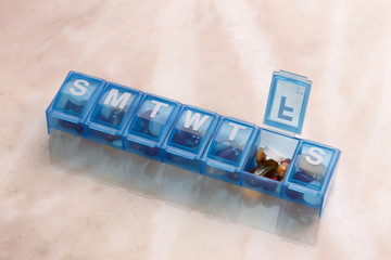 Daily Pill and capsule Organizer