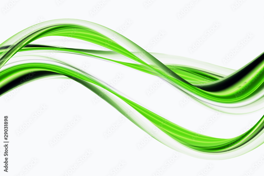 Aufkleber abstract eco wave background design with space for your text