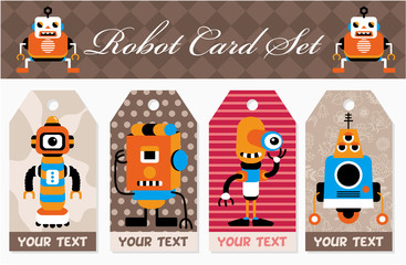 robot card