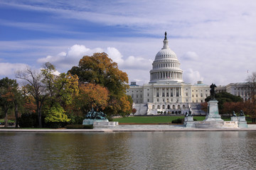 Fototapeta premium Capitol Autumn View