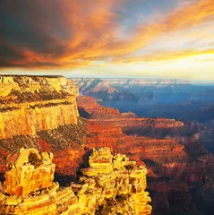 Crédence de cuisine en verre imprimé Parc naturel grand Canyon
