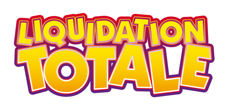 Soldes liquidation totale promotions  prix vente commerce