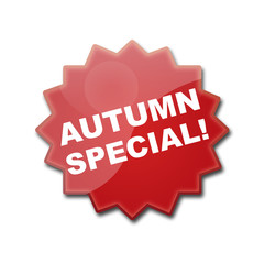 Estrella brillante texto AUTUMN SPECIAL!